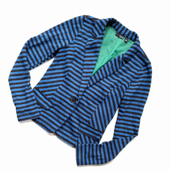 a.n.a Jackets & Blazers - /A.n.a/ royal blue striped soft blazer